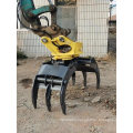 Hydraulic Rotating Wood Grabber Wood Grapple for 30tons Excavator